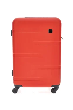 Trolley rosso rigido 4 ruote Prima Riga PR143/M