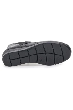Tronchetti neri con zeppa e memory foam Pittarello 11690
