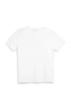 T-shirt bianca con bottoni Sevenoaks NBY1343
