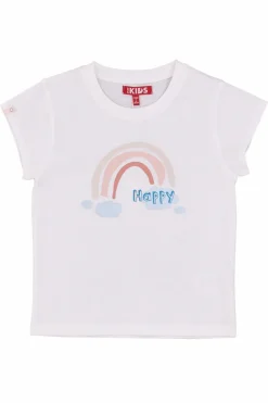 T-Shirt Bianca Con Stampa Pitt Kids PT-G-T-05080