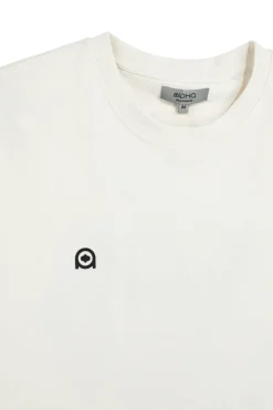 T-shirt grigia stampa grafica retro Boardman alpha PT-M-T-9061