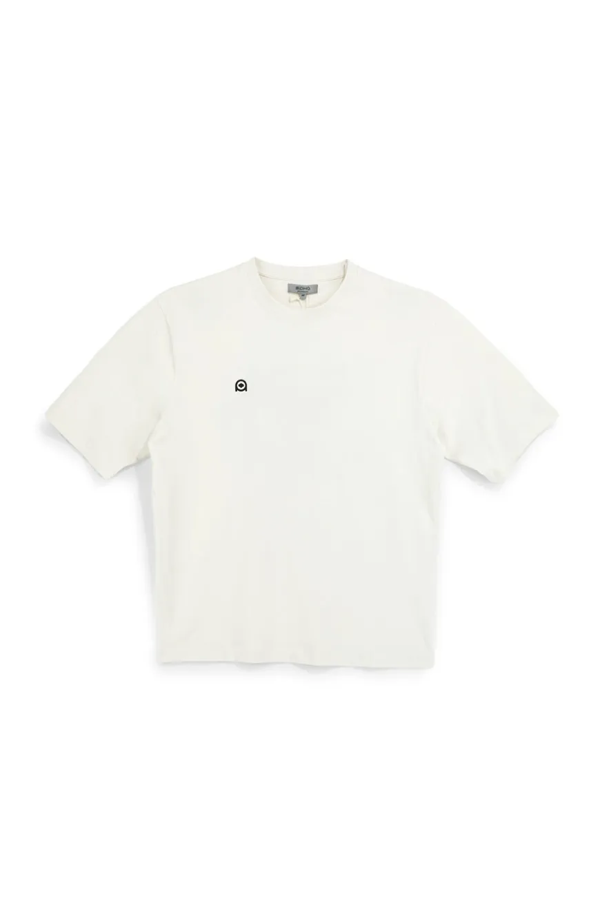 T-shirt grigia stampa grafica retro Boardman alpha PT-M-T-9061