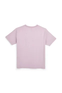 T-shirt Malva Oversize con Stampa Los Angeles Skechers Destination Short Sleeve Tee
