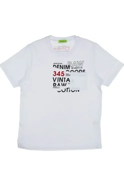 T-Shirt Max Dillan Man081 Bianca