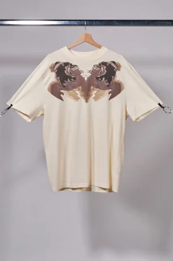 T-shirt Smoky White Con Stampa Boardman 107700PT-M-T-2006