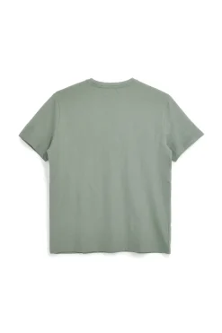 T-shirt verde in cotone Pittarello tierra NBY703