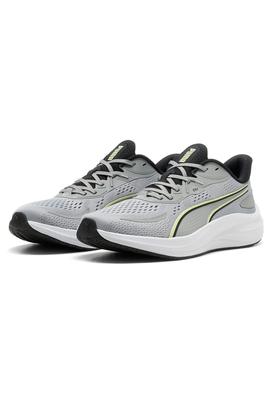 Ultraleichte graue Laufschuhe Puma Skyrocket Lite 2