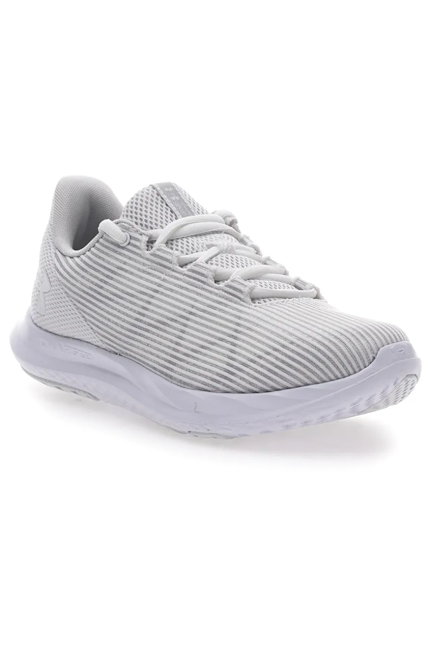 Under Armour Charged Speed Swift Weiße Laufschuhe