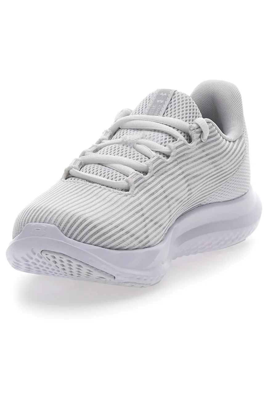 Under Armour Charged Speed Swift Weiße Laufschuhe