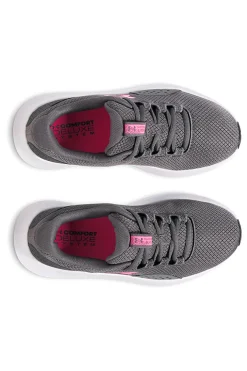UNDER ARMOUR Rogue 4 Laufschuhe in Grau und Rosa