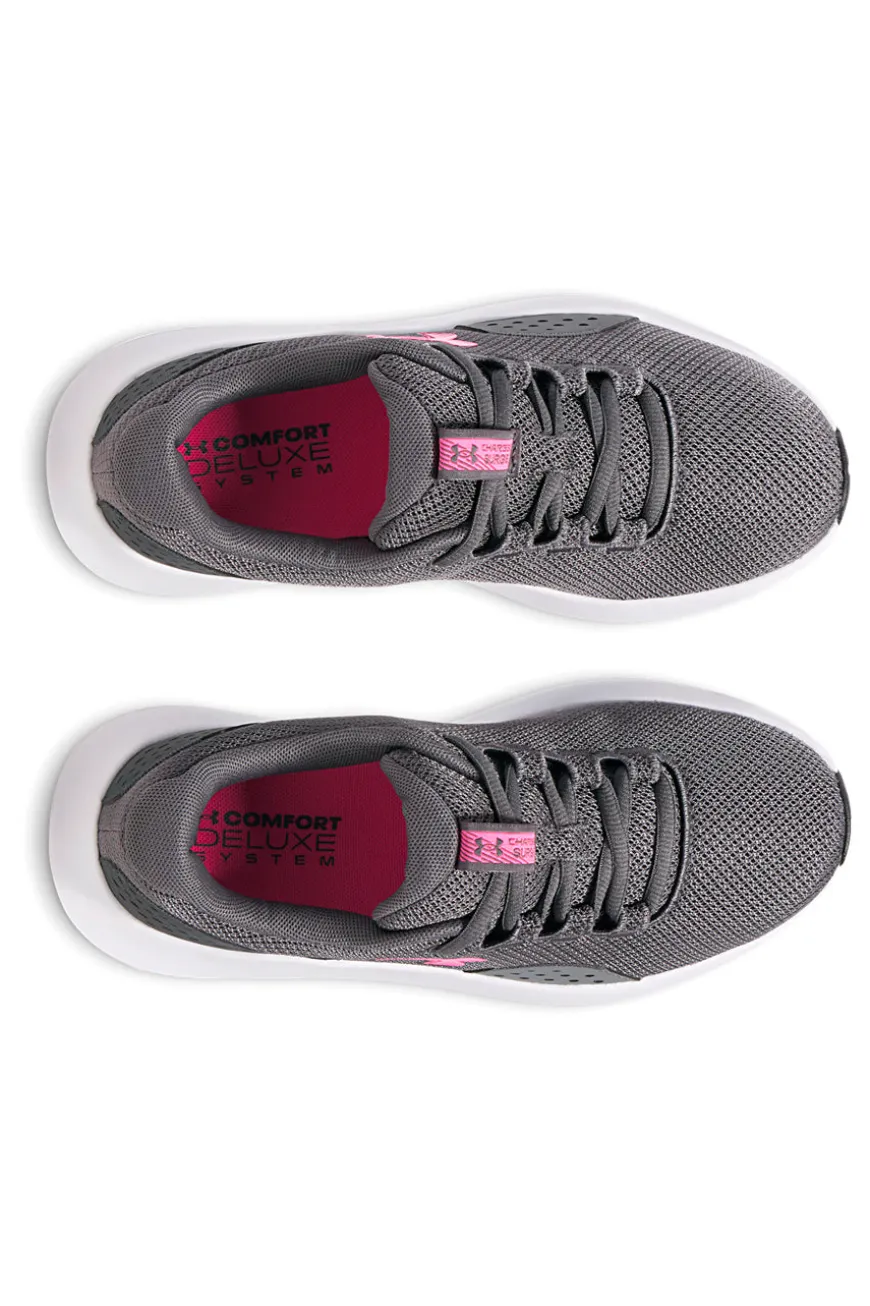 UNDER ARMOUR Rogue 4 Laufschuhe in Grau und Rosa
