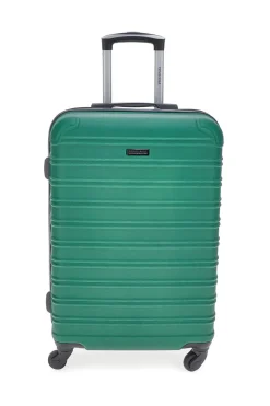 Valigia rigida verde da cabina con ruote girevoli Prima riga PR167/P