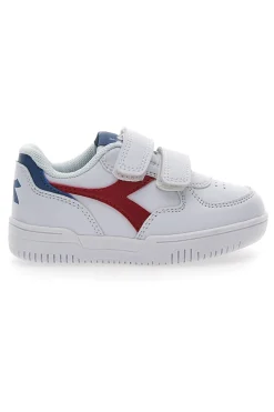 Weiße Erste-Schritte-Schuhe Diadora Raptor Low TD