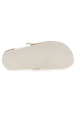 Weiße Hausschuhe Flip Flops mit vorgeformter Innensohle Superga S31C370