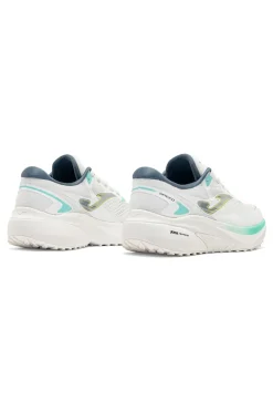 Weiße Laufschuhe mit atmungsaktiven Einlagen in Petrol Joma Speed 2602
