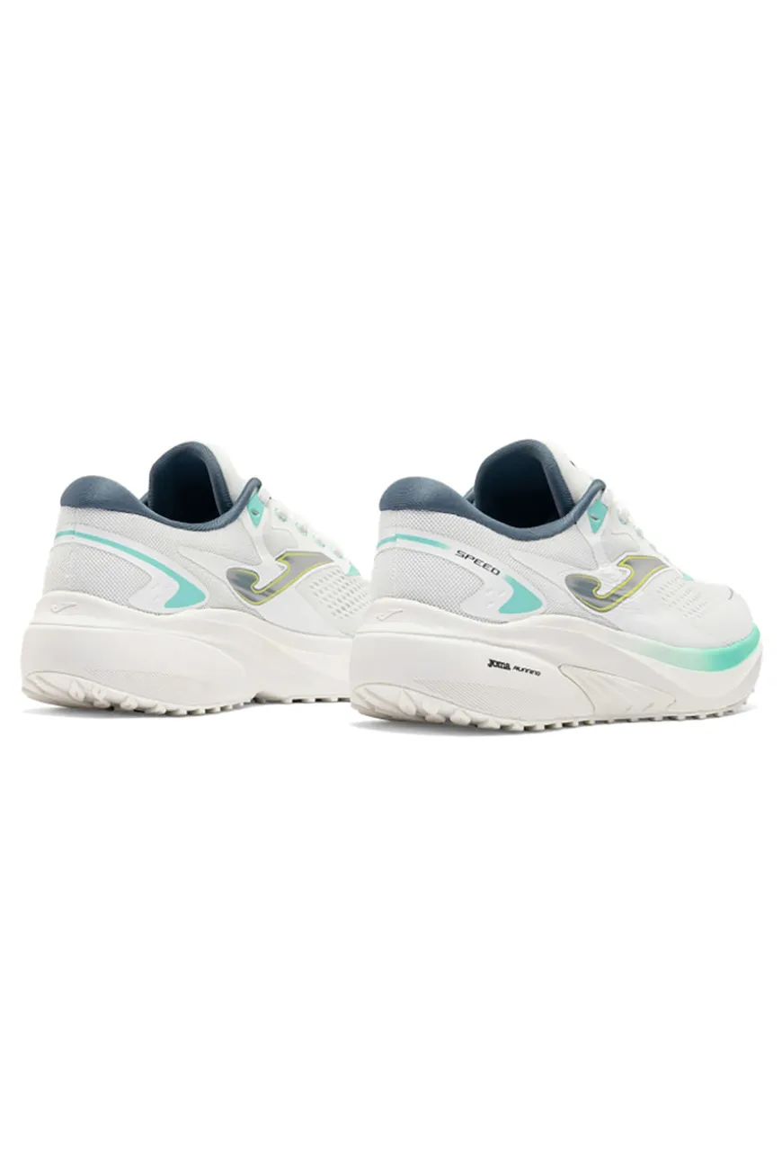 Weiße Laufschuhe mit atmungsaktiven Einlagen in Petrol Joma Speed 2602