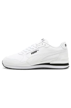 Weiße Ledersneakers Puma ST Runner v4 L