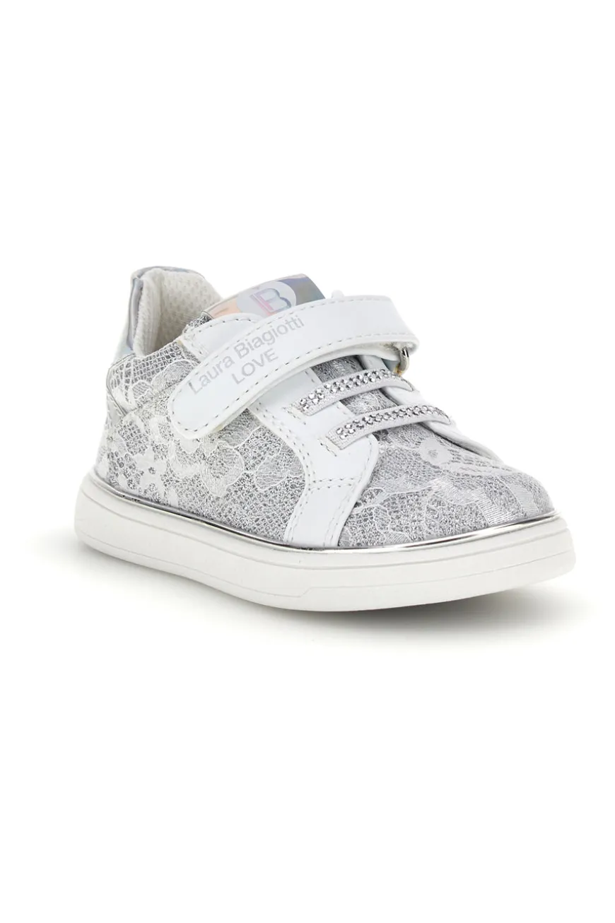 Weiße Riemchenschuhe Laura Biagiotti AG1713216297