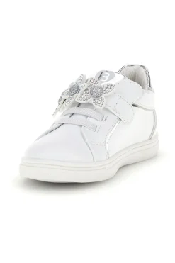 Weiße Schuhe mit Blumen und Riemen Laura Biagiotti AG1785116892