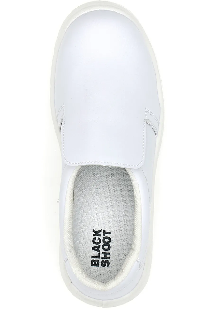Weiße Sicherheitsschuhe Schwarzer Spross 3081