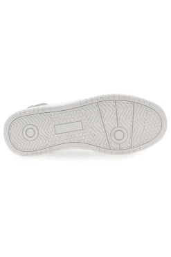 Weiße Sneakers Baumwollgürtel Austria Multi