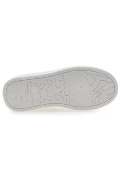 Weiße Sneakers mit dekorativen Clips CAFE' COST LAILITZ004