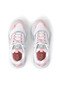 Weiße Sneakers mit grauen und rosa Details FILA COLLENE-LOGO