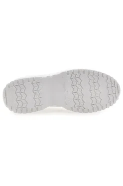 Weiße Sneakers mit Plateau Freddy 7601