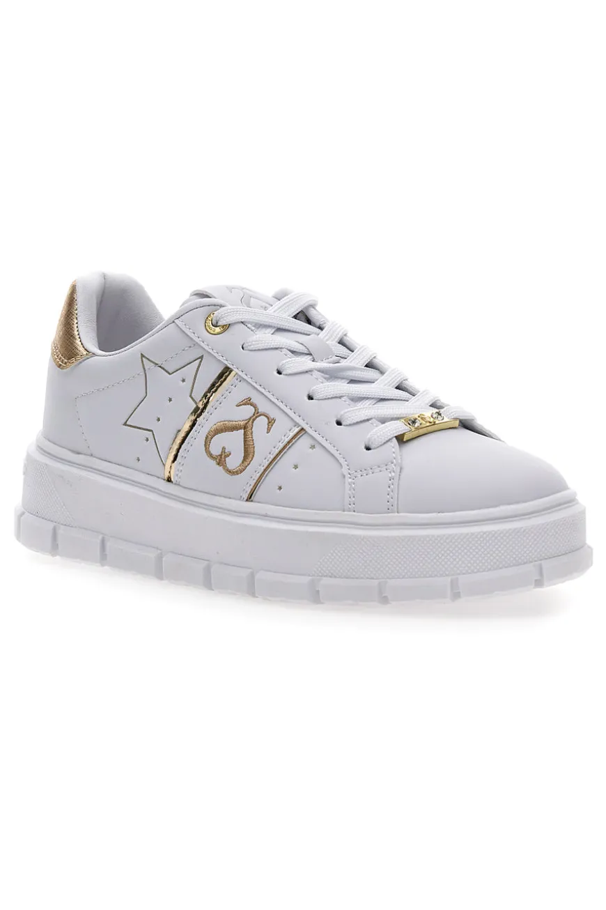 Weiße Turnschuhe Solo Soprani Star Lht Pu