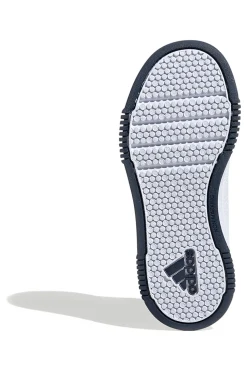 Weiße und blaue Adidas Tensaur Sport 2.0 K-Sneaker