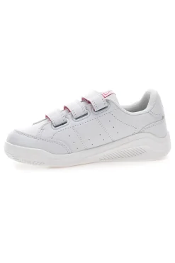 Weiße und rosa Turnschuhe mit Klettverschluss-Rips Joma W Agora Jr 2410