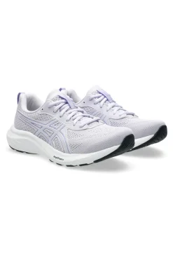 Weiß lila Laufschuhe Asics Gel-Contend 9