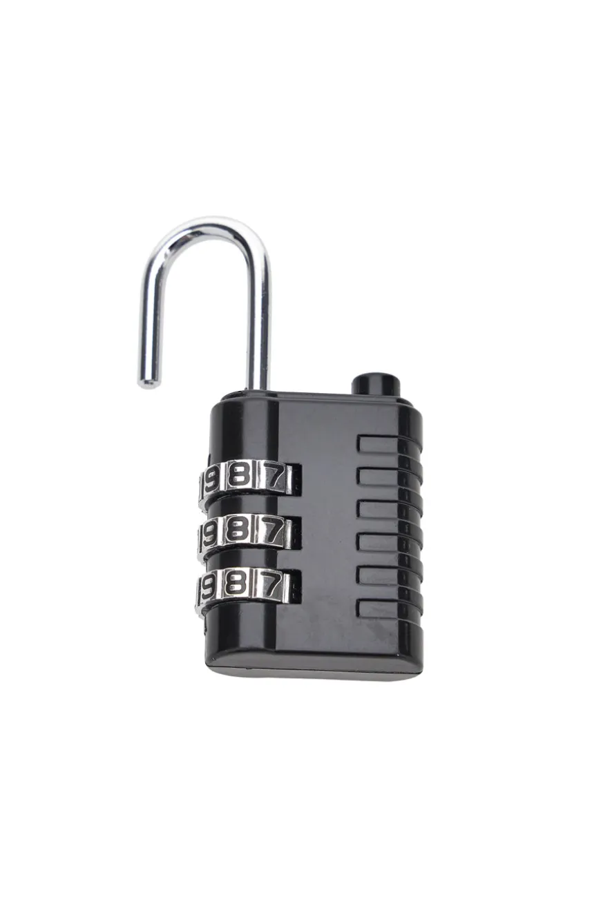 Wis Lock schwarzes multifunktionales Zahlenschloss