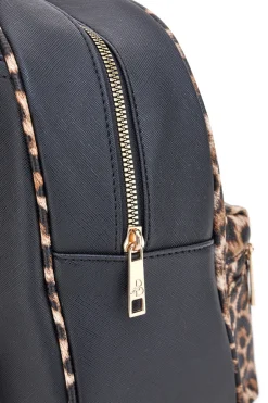 Zaino animalier con dettagli neri Basile BA1271N-MAC
