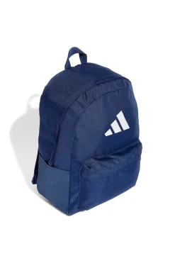 Zaino Blu Navy Minimal con Logo Adidas Classic 3 Bar Logo