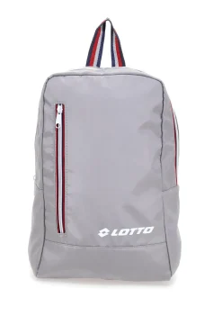 Zaino grigio con zip a contrasto Lotto LTT438