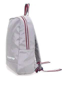 Zaino Grigio con Zip Laterale Lotto LTT438