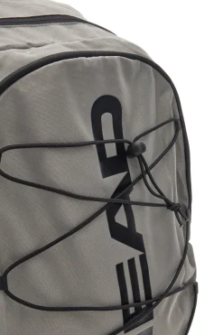 Zaino grigio nero con tasche multiple e rete frontale Head HBK048