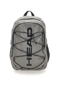 Zaino grigio nero con tasche multiple e rete frontale Head HBK048
