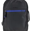 Zaino Nero con Dettagli Blu e Scomparto Porta PC Renato Balestra COB 62140/L/SRBU6