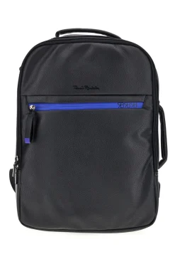 Zaino Nero con Dettagli Blu e Scomparto Porta PC Renato Balestra COB 62140/L/SRBU6
