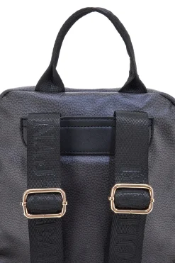 Zaino nero con portachiavi orsetto Naj-Oleari COB 62050/BOBA13