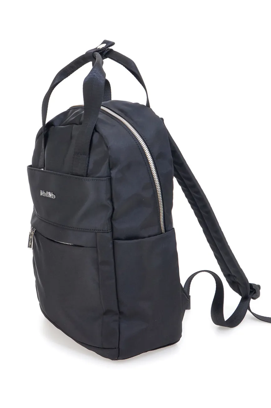 Zaino nero con spallacci regolabili Me & me spa 9309