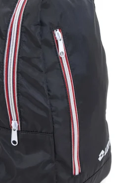 Zaino nero con zip a contrasto Lotto LTT438