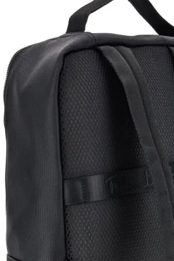 Zaino Nero in Tessuto con Tasche Frontali e Scomparto Porta PC Renato Balestra COB 61991/L/SRBU7