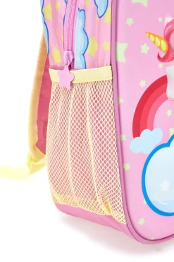 Zaino rosa con unicorno e nuvola in rilievo Sweet Unicorn