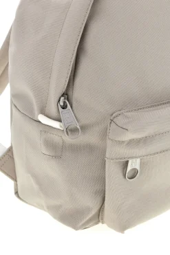Zaino Tortora in Tessuto con Dettagli Bianchi e Badge Logo Tommy Jeans 18648