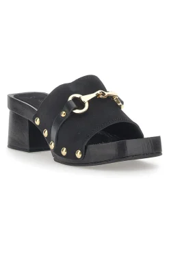 Zoccoli Riflessi Moda 15299 Neri