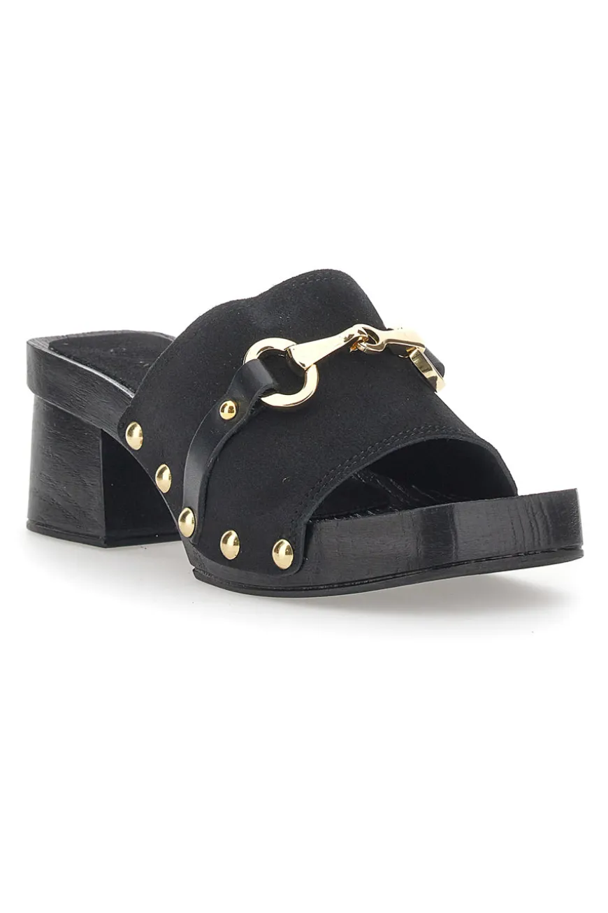 Zoccoli Riflessi Moda 15299 Neri