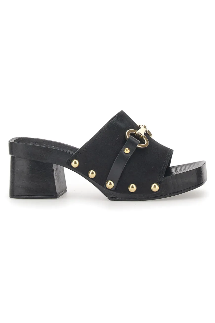 Zoccoli Riflessi Moda 15299 Neri